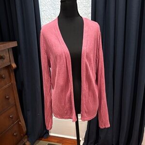 J. Jill Rose Open-Front Cardigan